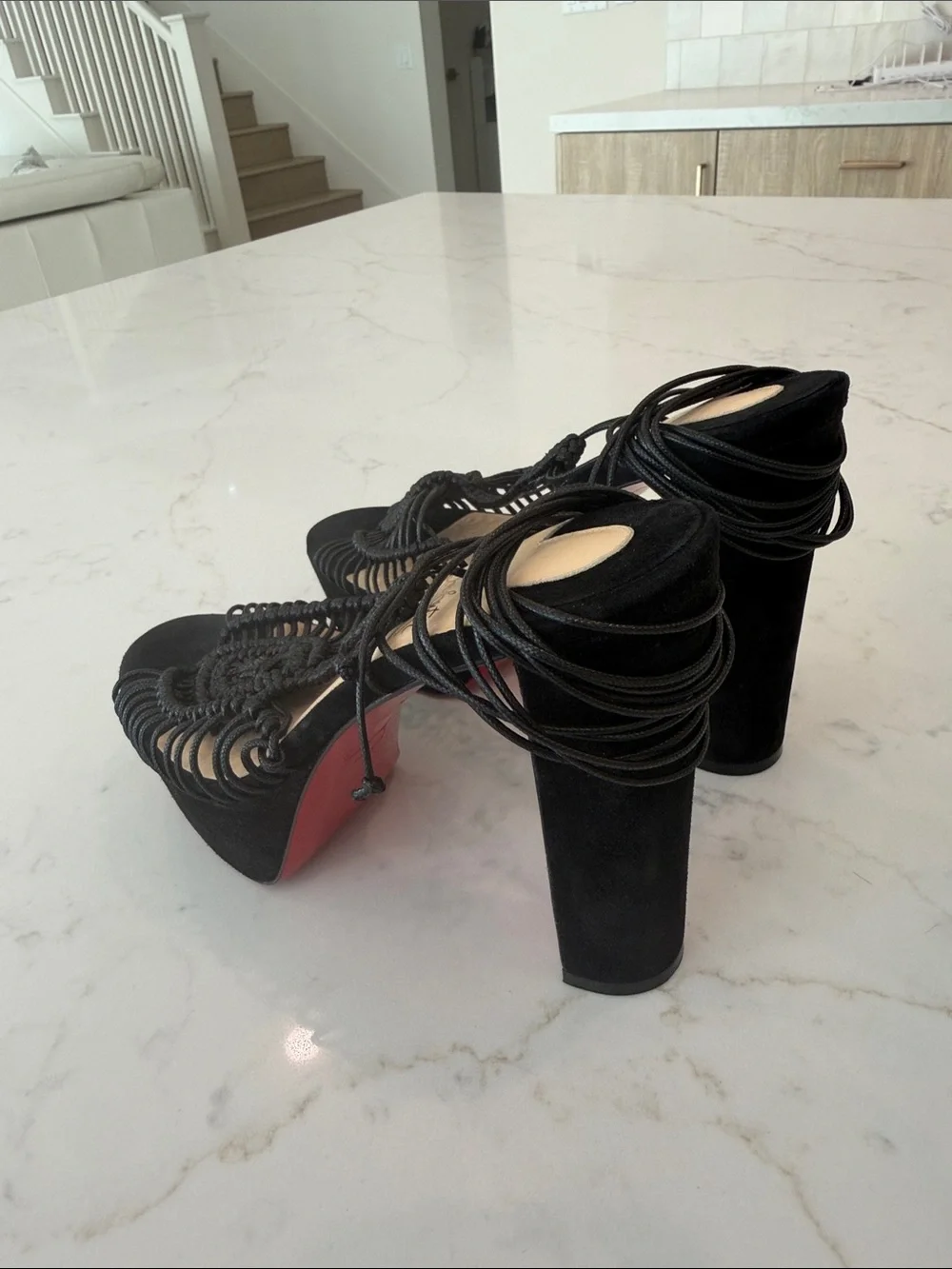 NWOT Christian Louboutin Janis Alta Platform Espadrilles